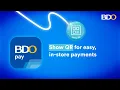 How to pay via Show QR using BDO Pay