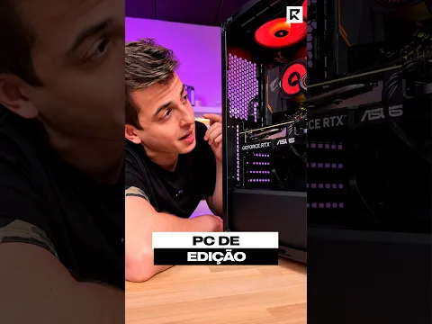Essa é a configuração do PC do nosso editor