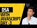 Stock Span Problem With Stack Data Structure And Algorithm Day 3 With Javascript