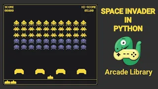 Space Invaders in Python - Arcade Beginner Tutorial