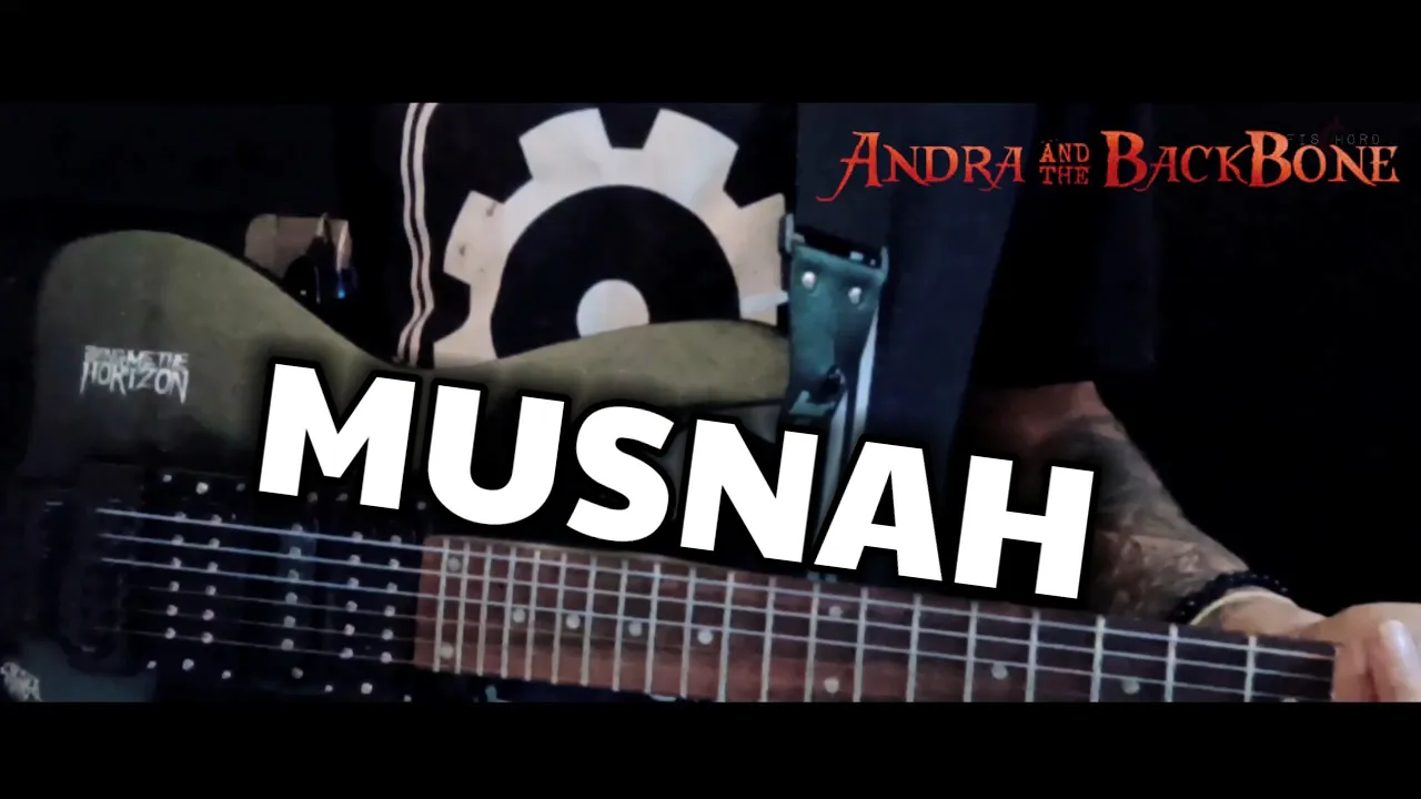 Musnah - Andra And The Backbone (Full Guitar cover)