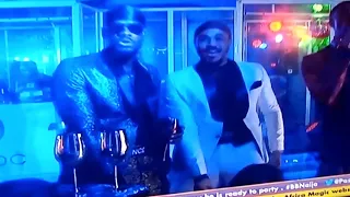 nengi grinds on laycon all in the name of saturday night party
