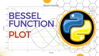 How to plot Bessel Function of first kind using python matplotlib