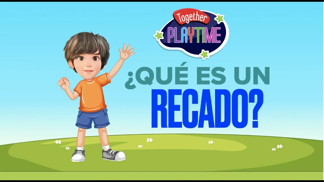 El recado para niños