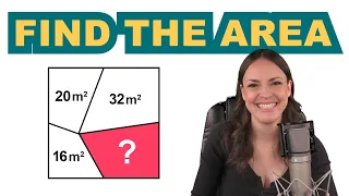 Can You Find The Area - Math Puzzle