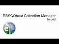 How do I create a DDA in EBSCOhost Collection Manager