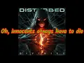 DISTURBED - BAD MAN (Lyric Video)