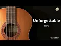 🎤 Unforgettable - Ebony (Star Academy) | Karaoké guitare acoustique 🎸