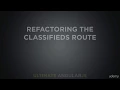 AngularJS Refactoring the Classifieds Route