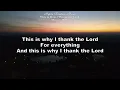 Mosaic MSC - This is How I Thank the Lord [Lyric Video]
