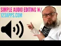 Audio Recording and Editing Made Easy with 123Apps com