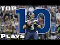 Russell Wilson Top 10 Plays with Seahawks