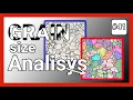 Grain size analysis in Python P1