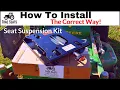 Trac Seats Seat Suspension Kit - How To Install The Correct Way