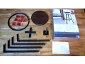 Threshold Lewiston Adjustable Swivel Bar Stool Bronze Unboxing from Target