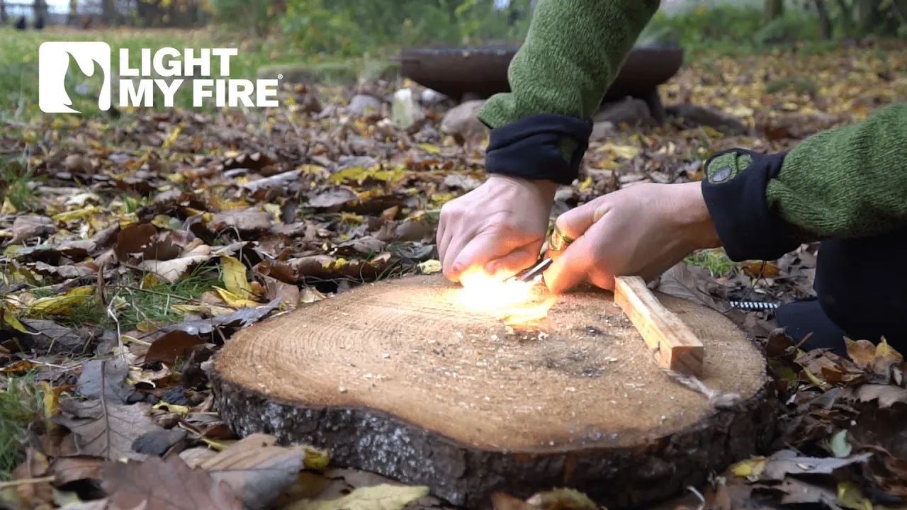 How To: Start a Fire using Swedish Firesteel from Light My Fire