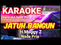 Download Lagu JATUH BANGUN - Meggy Z | Karaoke dut band mix nada pria | Lirik