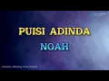 Download Lagu NOAH - PUISI ADINDA (KARAOKE BAND VERSION)
