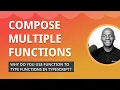 Why do you use Function to type functions in Typescript Please fix it Compose multiple functions