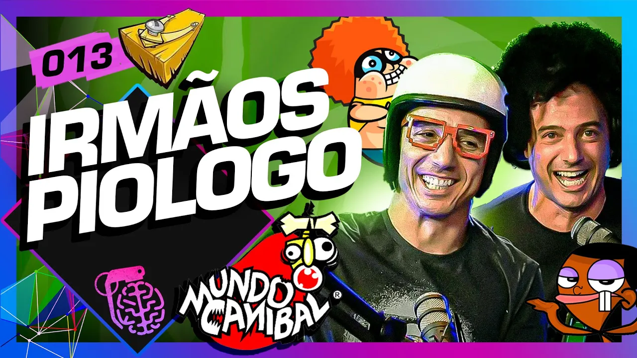 IRMÃOS PIOLOGO (MUNDO CANIBAL) - Inteligência Ltda. Podcast #013