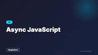 Async JavaScript - Callbacks Promises Full Stack Development
