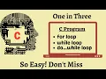 Loops in c programing for loop while loop do-while loop Bangla Tutorial