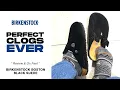 The perfect clogs Birkenstock boston black suede unboxing on feet