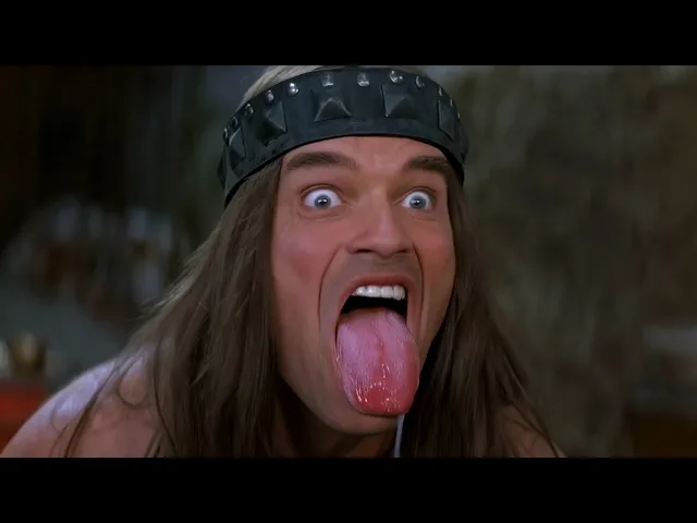 Conan the Barbarian but it's destroyed by AI