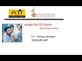 JavaScript 2D Game Development Java Institute