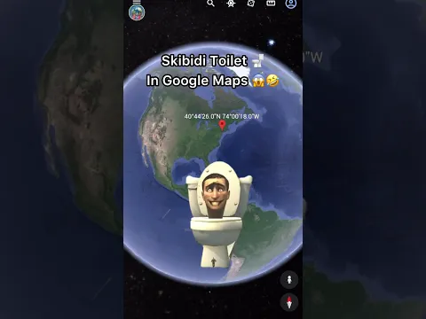Download MP3 Skibidi Toilet 🚽 Version 😱😂 Found In Google Maps & Google Earth #shorts #googleearth #funny