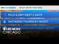 Highs near 60 degrees on Wednesday