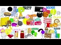 BFDI Running Elimination Order Part 2 BFB-TPOT 6 Old Assets