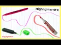 Download Lagu Highlighter Sound Effects - 10 Sounds (Copyright Free)