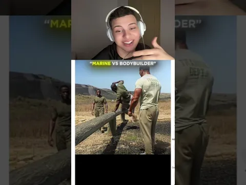 Quem vocês acharam que ia ganhar? #memes #react #bodybuilding #funny #military #gym