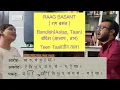 RAAG BASANT || Bandish : Saras Sugandh Nayi Ban Beli || Teen Taal || Aalap , Taan with Notation