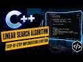 C Linear Search Explained Example Working Algorithm