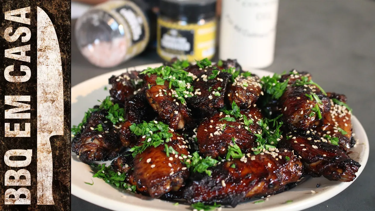 RECEITA DE TULIPA DE FRANGO COM SHOYU E GENGIBRE
