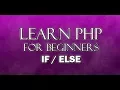Learn PHP if else in bangla tutorial