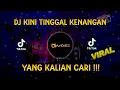 Download Lagu DJ KINI TINGGAL KENANGAN - KENANGAN REMIX FULL BASS VIRAL TIKTOK 2024