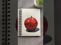 Apple Acrylic on Paper