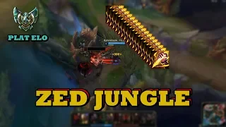 ZED JUNGLE | ZED MONTAGE |  league of legends | lol tr | zed plays