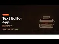 Text Editor in Rust egui Open Save File Dialogs Learn egui Ep32