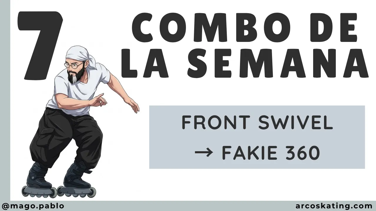 Front Swivel + Salto Fakie 360