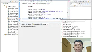 Decimal To BInary in Java