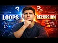 Loops vs Recursion in C Convert loop into Recursion With Example beginner friendly