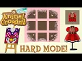 Animal Crossing Hard Mode Attempting to get good at Custom Designs