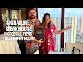 Inside Signature Steakhouse at the Ala Moana Hotel - Incredible Views The Biggest Happy Hour Menu