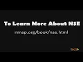 Nmap Scripting Engine NSE