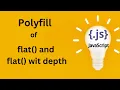 Polyfill of Array Flat Interview Question JavaScript Frontend FAANG