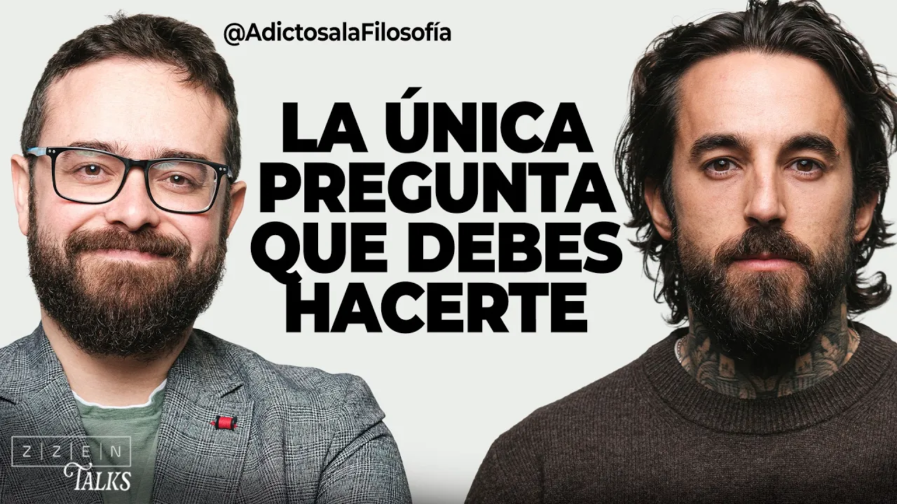 ¿EXISTE DIOS? Alma, libertad y propósito. Filósofo responde | Enric F. Gel & René ZZ | ZZENTalks #72